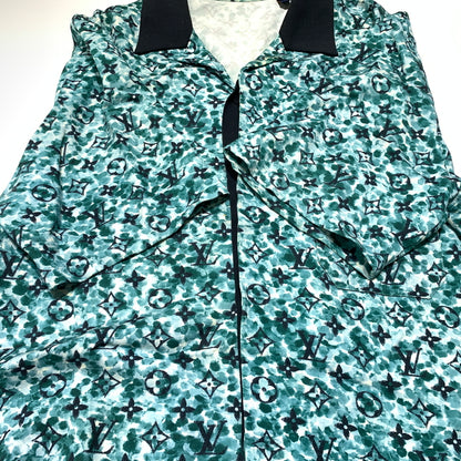 【現状渡し品】【メンズ】 LOUIS VUITTON ルイ・ヴィントン MONOGRAM RATION SHIRT RM232M ZR1 HPS25W モノグラム レーション シャツ 半袖 トップス 179-260721-ko-06-tei サイズ：XS カラー：総柄 万代Net店
