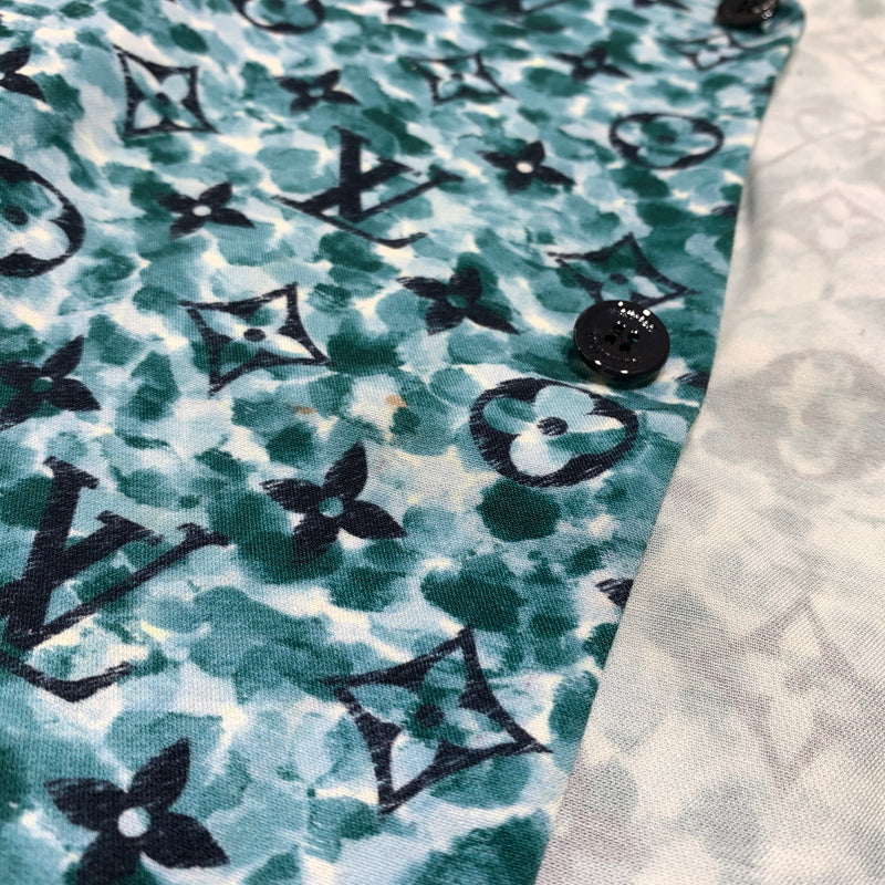 【現状渡し品】【メンズ】 LOUIS VUITTON ルイ・ヴィントン MONOGRAM RATION SHIRT RM232M ZR1 HPS25W モノグラム レーション シャツ 半袖 トップス 179-260721-ko-06-tei サイズ：XS カラー：総柄 万代Net店