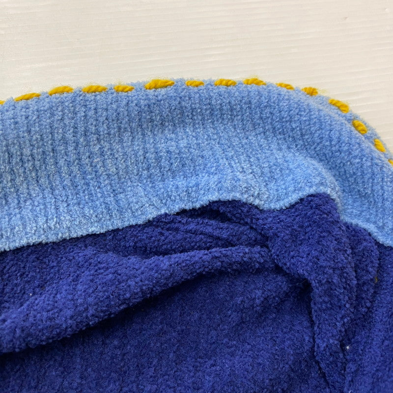 【中古品】【メンズ】 PHINGERIN フィンガリン PG1 KNIT PD-242-KN-011 ピージーワン ニット トップス カーディガン 140-260718-sa-03-tei サイズ：M カラー：ブルー 万代Net店