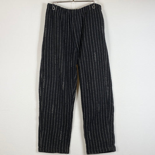 【中古品】【メンズ】 STUSSY ステューシー × NIKE ナイキ 別注コラボ 22AW STRIPE WOOL PANT DR4021-010 2022年 秋冬 ストライプ ウール パンツ ボトムス 153-260718-sa-15-tei サイズ：L カラー：グレー 万代Net店
