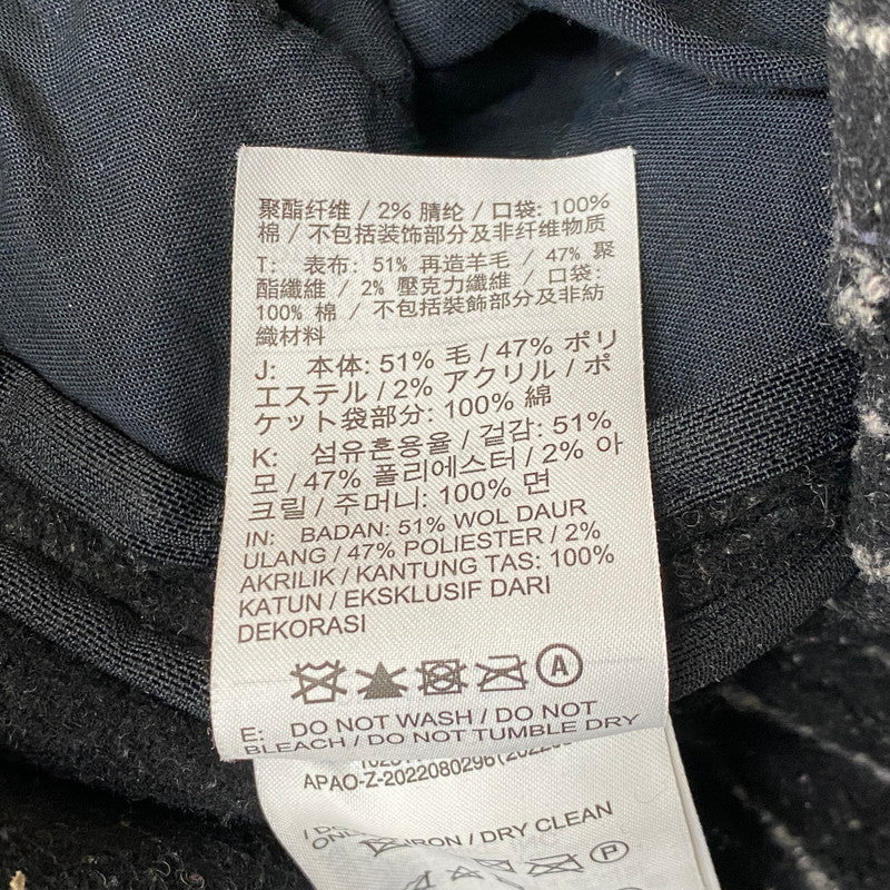 【中古品】【メンズ】 STUSSY ステューシー × NIKE ナイキ 別注コラボ 22AW STRIPE WOOL PANT DR4021-010 2022年 秋冬 ストライプ ウール パンツ ボトムス 153-260718-sa-15-tei サイズ：L カラー：グレー 万代Net店