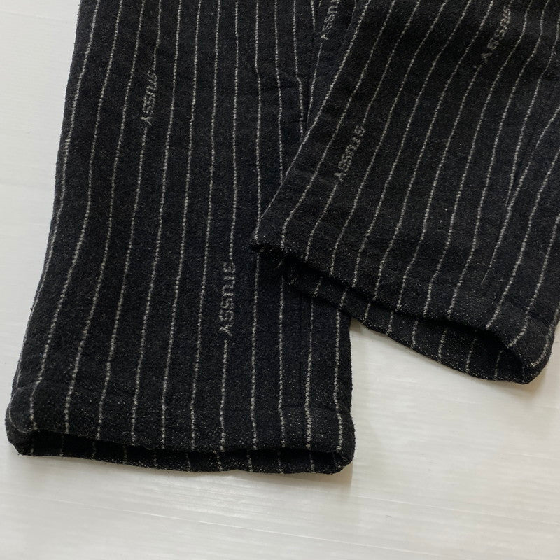 【中古品】【メンズ】 STUSSY ステューシー × NIKE ナイキ 別注コラボ 22AW STRIPE WOOL PANT DR4021-010 2022年 秋冬 ストライプ ウール パンツ ボトムス 153-260718-sa-15-tei サイズ：L カラー：グレー 万代Net店