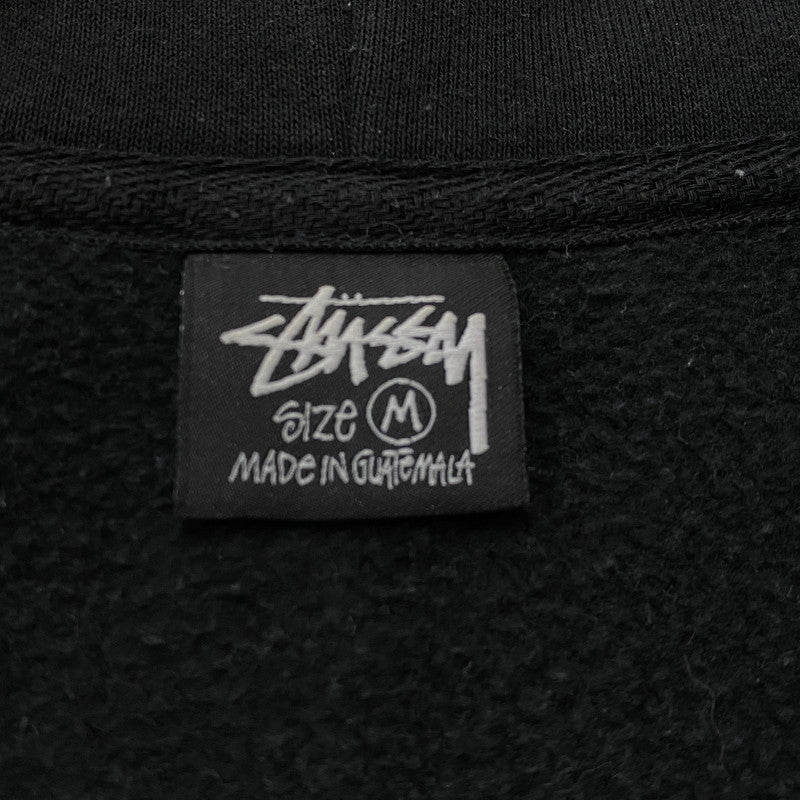 【現状渡し品】【メンズ】 STUSSY ステューシー 23AW DOT SPORT ZIP HOODIE 1974998 23秋冬 ドット スポーツ ジップ フーディー アウター フルジップ パーカー 142-260718-sa-08-tei サイズ：M カラー：ブラック 万代Net店