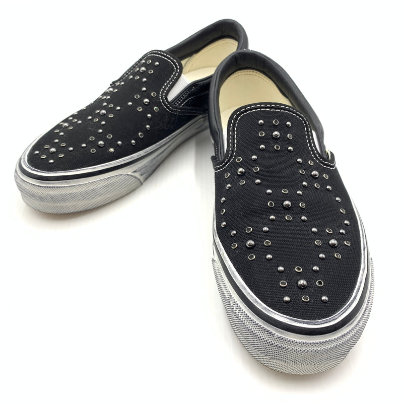 【中古品】【メンズ】 VANS バンズ PREMIUM PEARLIZED PACK 721278 プレミアム パール パック スニーカー 靴 スリッポン スタッズ 162-260721-ko-01-tei サイズ：26.5cm カラー：ブラック 万代Net店
