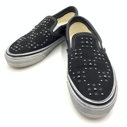 【中古品】【メンズ】 VANS バンズ PREMIUM PEARLIZED PACK 721278 プレミアム パール パック スニーカー 靴 スリッポン スタッズ 162-260721-ko-01-tei サイズ：26.5cm カラー：ブラック 万代Net店