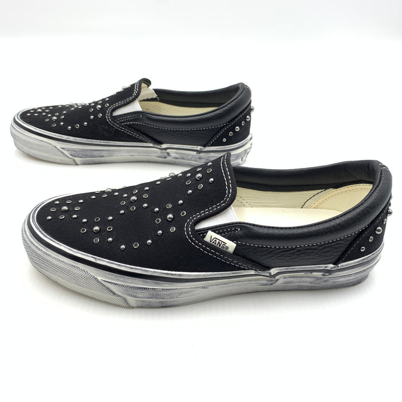 【中古品】【メンズ】 VANS バンズ PREMIUM PEARLIZED PACK 721278 プレミアム パール パック スニーカー 靴 スリッポン スタッズ 162-260721-ko-01-tei サイズ：26.5cm カラー：ブラック 万代Net店