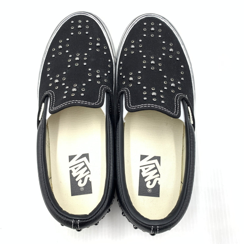 【中古品】【メンズ】 VANS バンズ PREMIUM PEARLIZED PACK 721278 プレミアム パール パック スニーカー 靴 スリッポン スタッズ 162-260721-ko-01-tei サイズ：26.5cm カラー：ブラック 万代Net店