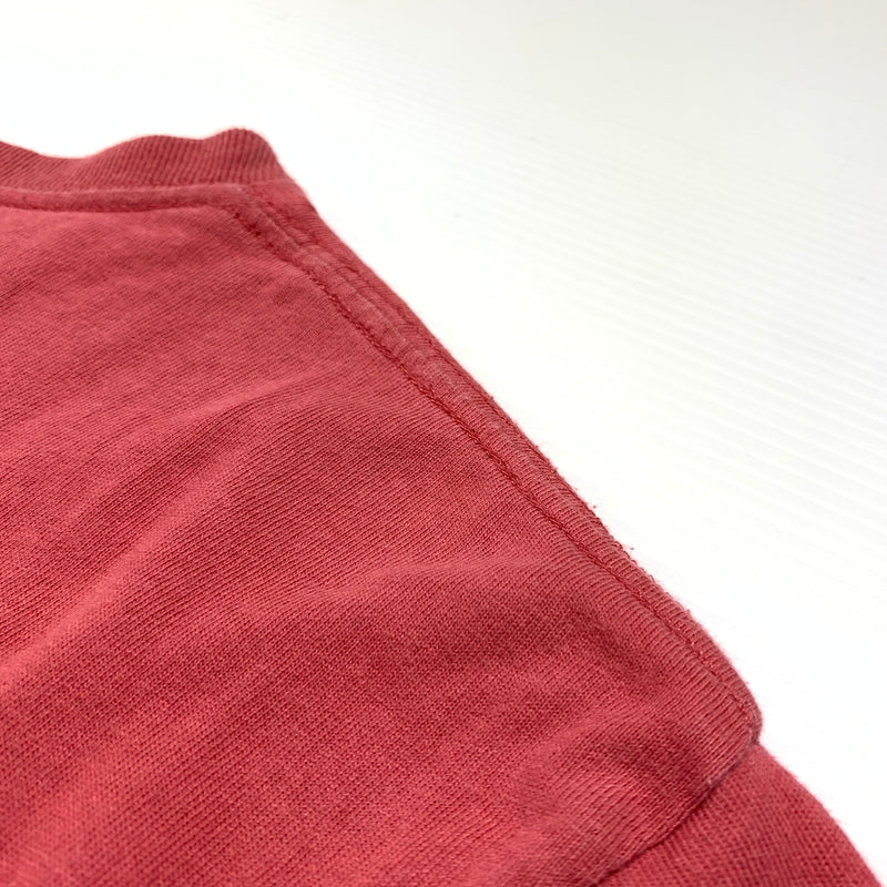 【中古品】【メンズ】 STUSSY ステューシー LOGO POCKET TEE ロゴ ポケット Ｔシャツ 半袖 トップス 142-260720-ko-04-tei サイズ：M カラー：ピンク 万代Net店