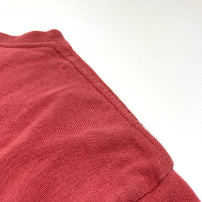 【中古品】【メンズ】 STUSSY ステューシー LOGO POCKET TEE ロゴ ポケット Ｔシャツ 半袖 トップス 142-260720-ko-04-tei サイズ：M カラー：ピンク 万代Net店