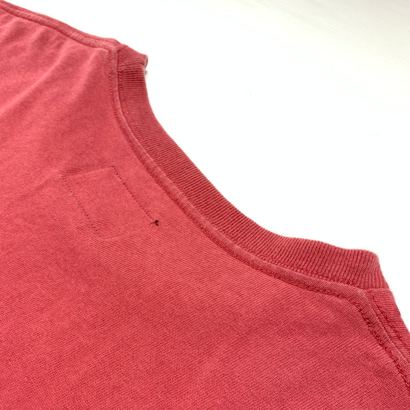 【中古品】【メンズ】 STUSSY ステューシー LOGO POCKET TEE ロゴ ポケット Ｔシャツ 半袖 トップス 142-260720-ko-04-tei サイズ：M カラー：ピンク 万代Net店