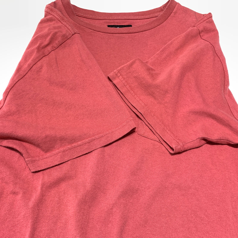 【中古品】【メンズ】 STUSSY ステューシー LOGO POCKET TEE ロゴ ポケット Ｔシャツ 半袖 トップス 142-260720-ko-04-tei サイズ：M カラー：ピンク 万代Net店