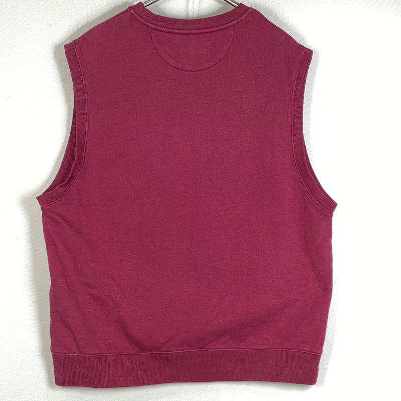 【中古品】【メンズ】 STUSSY ステューシー21SS STOCK FLEECE VEST 118414 2021年春夏 ストック フリース ベスト トップス 142-260718-sa-02-tei サイズ：L カラー：ピンク 万代Net店