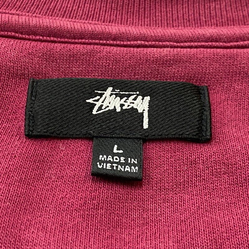 【中古品】【メンズ】 STUSSY ステューシー21SS STOCK FLEECE VEST 118414 2021年春夏 ストック フリース ベスト トップス 142-260718-sa-02-tei サイズ：L カラー：ピンク 万代Net店
