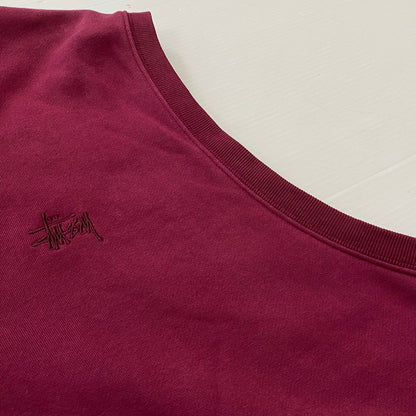 【中古品】【メンズ】 STUSSY ステューシー21SS STOCK FLEECE VEST 118414 2021年春夏 ストック フリース ベスト トップス 142-260718-sa-02-tei サイズ：L カラー：ピンク 万代Net店