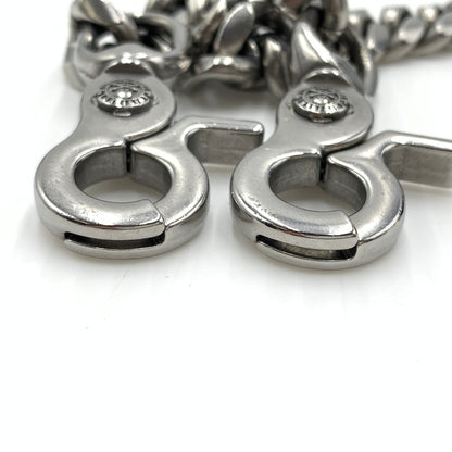 【中古品】【メンズ】 DIVINER ディバイナー FLATLINK WALLET CHAIN フラットリンク ウォレットチェーン アクセサリー 192-260724-ko-04-tei カラー：シルバー 万代Net店