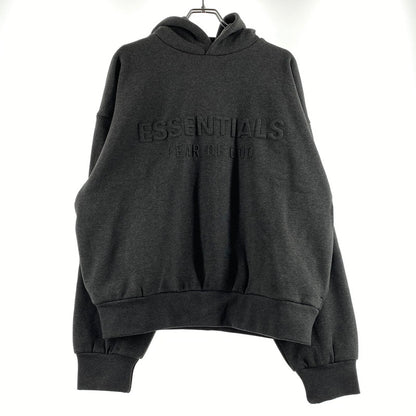 【中古品】【メンズ】 FEAR OF GOD ESSENTIALS フィア オブ ゴッド エッセンシャルズ EMBOS CLASSIC HOODIE エンボス クラシック フーディー 長袖 トップス プルーオーバーパーカー 142-260718-sa-11-tei サイズ：M カラー：グレー 万代Net店