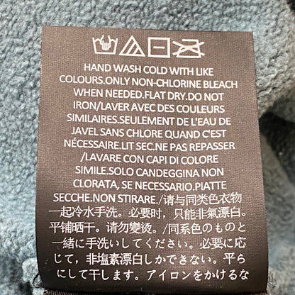 【現状渡し品】【メンズ】 FEAR OF GOD ESSENTIALS CAMPUS フィア オブ ゴッド エッセンシャルズ 90's LOGO HOODIE ロゴ フーディー トップス プルーオーバーパーカー 142-260718-sa-09-tei サイズ：M カラー：ブルー 万代Net店