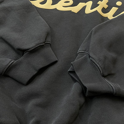 【中古品】【メンズ】 FEAR OF GOD ESSENTIALS フィア オブ ゴッド エッセンシャルズ 90’s FITRAINING LOGO HOODIE フィットトレーニング ロゴ フーディー 長袖 トップス プルーオーバーパーカー 142-260718-sa-10-tei サイズ：M カラー：ブラック 万代Net店