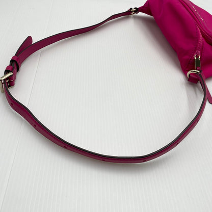 【中古品】【メンズ/レディース】 KATE SPADE ケイト スペード WASTE POACH ウェスト ポーチ カバン 188-260718-sa-16-tei カラー：ピンク 万代Net店
