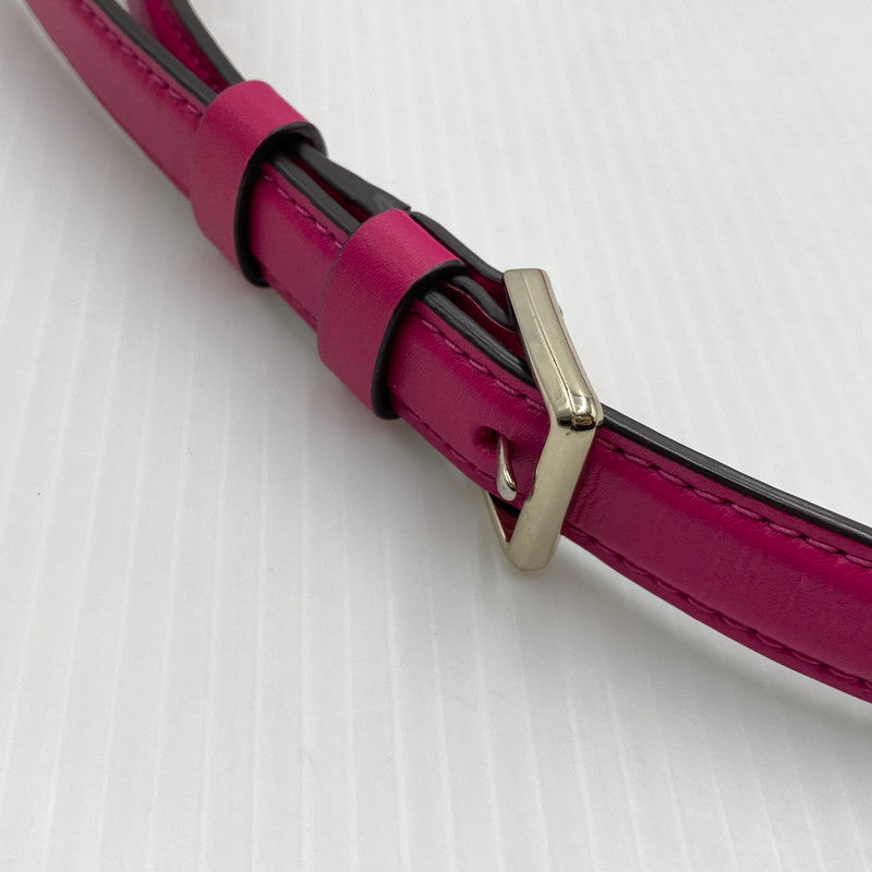 【中古品】【メンズ/レディース】 KATE SPADE ケイト スペード WASTE POACH ウェスト ポーチ カバン 188-260718-sa-16-tei カラー：ピンク 万代Net店