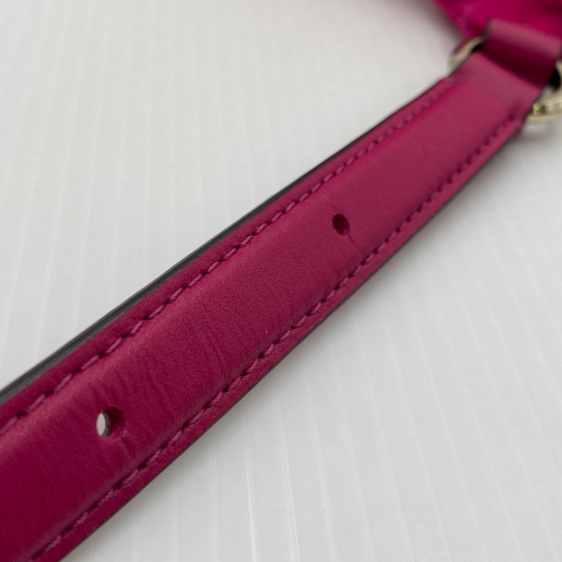 【中古品】【メンズ/レディース】 KATE SPADE ケイト スペード WASTE POACH ウェスト ポーチ カバン 188-260718-sa-16-tei カラー：ピンク 万代Net店