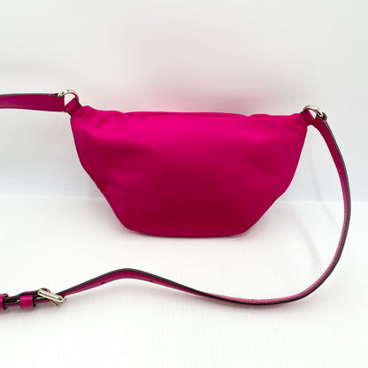 【中古品】【メンズ/レディース】 KATE SPADE ケイト スペード WASTE POACH ウェスト ポーチ カバン 188-260718-sa-16-tei カラー：ピンク 万代Net店