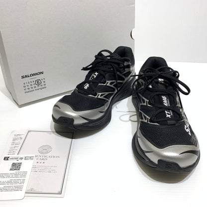 【中古品】【メンズ】 MM6 エムエムシックス メゾン マルジェラ × Salomon サロモン 別注 コラボ XT-MM6 BLACK FTW SILVER SH1WS0020-P6303 スニーカー 靴 シューズ スポーツユーティリティ 162-260804-ko-01-tei サイズ：27cm カラー：ブラックシルバー 万代Net店