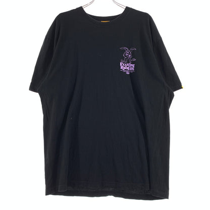 【中古品】【メンズ】 #FR2 エフアールツー CAUTION PRINT S/S TEE コーション プリント ショートスリーブ Tシャツ 半袖 トップス 142-260720-ko-35-tei サイズ：XL カラー：ブラック 万代Net店