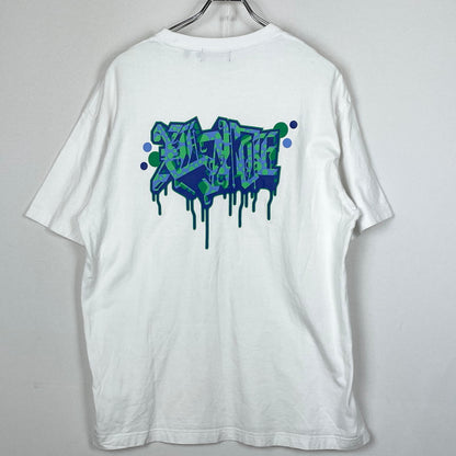 【中古品】【メンズ】 X-LARGE エックス ラージ GRAPHIC LOGO S/S TEE グラフィック ロゴ ショート スリーブ Tシャツ 半袖 トップス 142-260801-sa-23-tei サイズ：L カラー：ホワイト 万代Net店