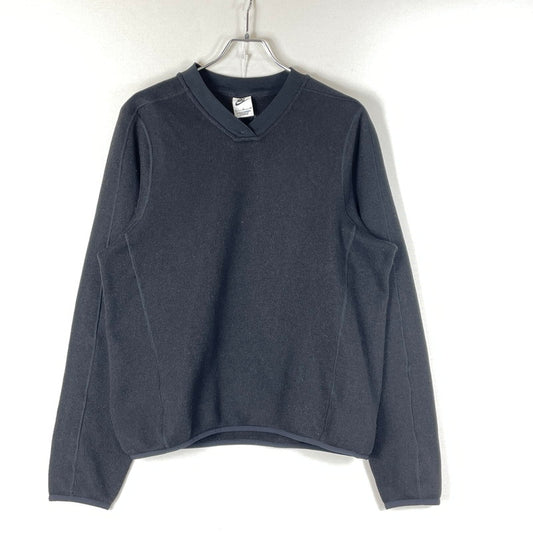 【中古品】【メンズ】 NIKE ナイキ × STUSSY ステューシー 別注コラボ FLEECE THERMAL HQ8528-010 フリース サーマル 長袖 トップス トレーナー 142-260719-sa-05-tei サイズ：M カラー：ブラック 万代Net店