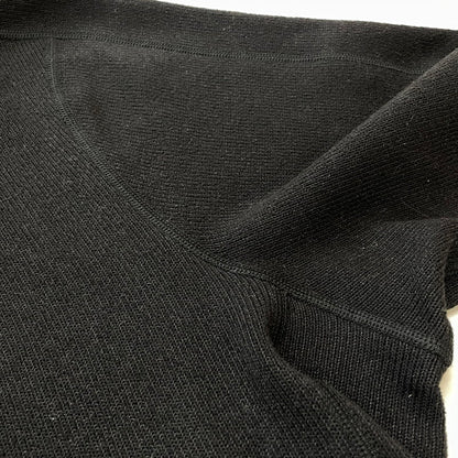 【中古品】【メンズ】 NIKE ナイキ × STUSSY ステューシー 別注コラボ FLEECE THERMAL HQ8528-010 フリース サーマル 長袖 トップス トレーナー 142-260719-sa-05-tei サイズ：M カラー：ブラック 万代Net店