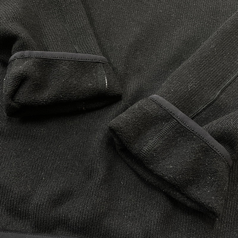 【中古品】【メンズ】 NIKE ナイキ × STUSSY ステューシー 別注コラボ FLEECE THERMAL HQ8528-010 フリース サーマル 長袖 トップス トレーナー 142-260719-sa-05-tei サイズ：M カラー：ブラック 万代Net店