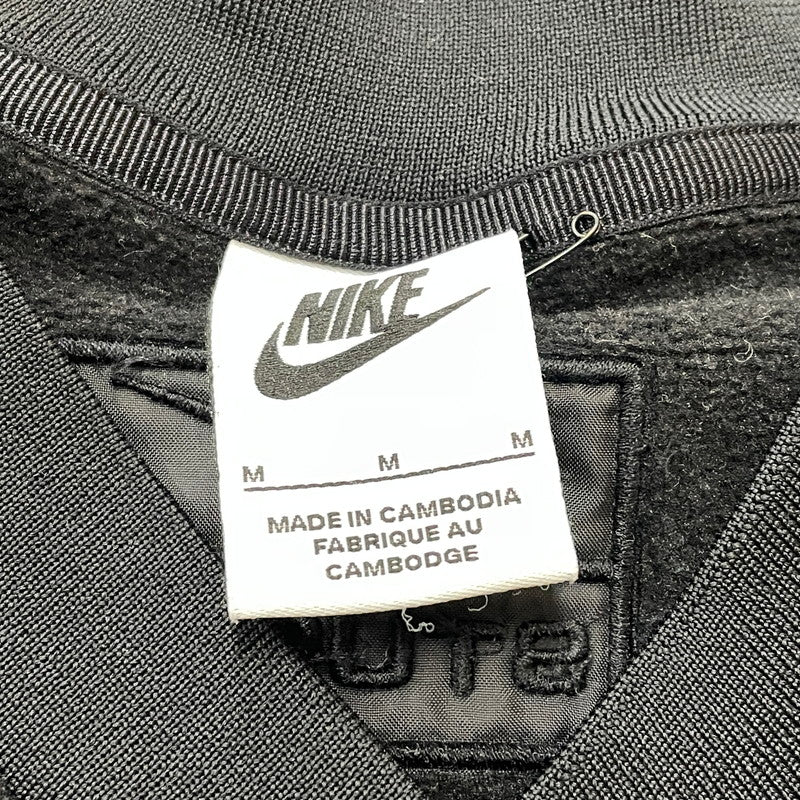 【中古品】【メンズ】 NIKE ナイキ × STUSSY ステューシー 別注コラボ FLEECE THERMAL HQ8528-010 フリース サーマル 長袖 トップス トレーナー 142-260719-sa-05-tei サイズ：M カラー：ブラック 万代Net店