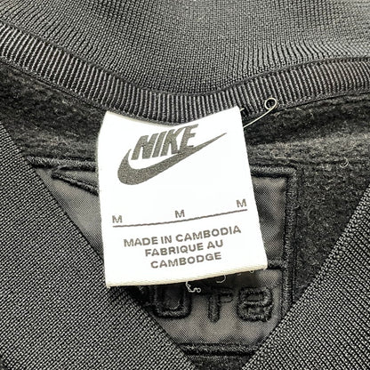 【中古品】【メンズ】 NIKE ナイキ × STUSSY ステューシー 別注コラボ FLEECE THERMAL HQ8528-010 フリース サーマル 長袖 トップス トレーナー 142-260719-sa-05-tei サイズ：M カラー：ブラック 万代Net店