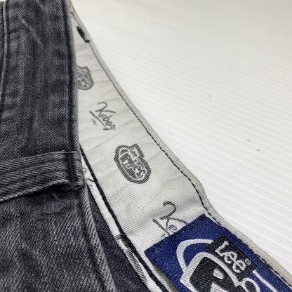 【中古品】【メンズ】 Lee Pipes リー・パイプス × KEBOZ ケボズ 別注 コラボ BAGGY DENIM PANTS LB0438 バギー デニムパンツ ボトムス ワイドパンツ 153-260720-ko-10-tei サイズ：L カラー：ブラック 万代Net店