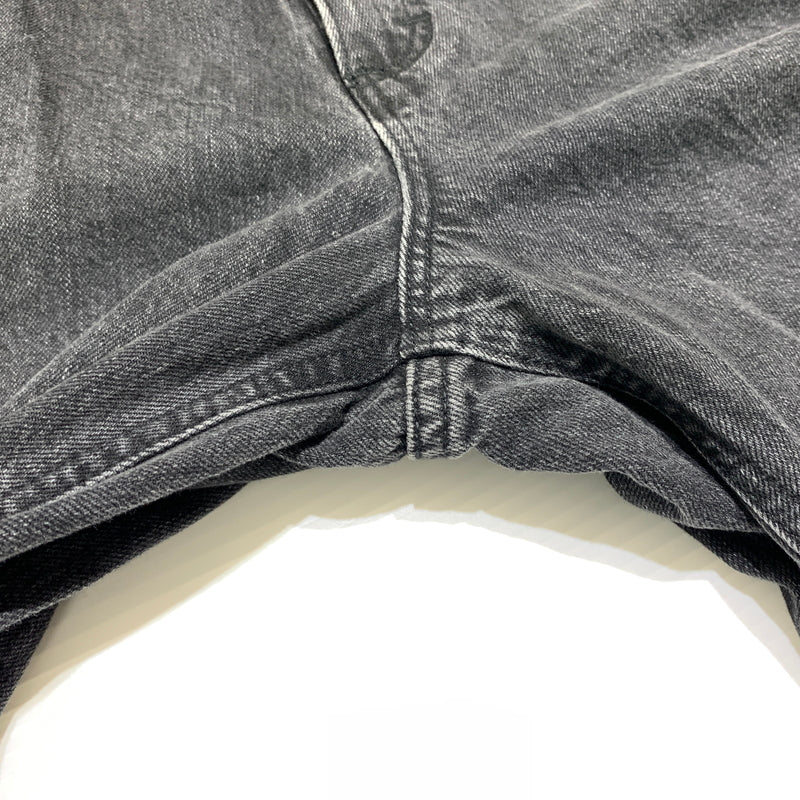【中古品】【メンズ】 Lee Pipes リー・パイプス × KEBOZ ケボズ 別注 コラボ BAGGY DENIM PANTS LB0438 バギー デニムパンツ ボトムス ワイドパンツ 153-260720-ko-10-tei サイズ：L カラー：ブラック 万代Net店
