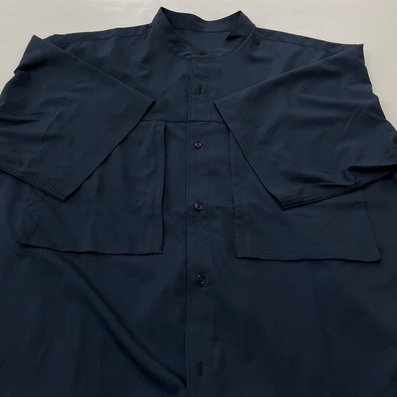 【中古品】【メンズ】 FRESH SERVICE フレッシュ サービス 26SS COOLFIBERR RIPSTOP FIELD POCKET S/S SHIRT FSC262-50009 2026年春夏 クールファイバー リップストップ フィールド ポケット シャツ 半袖 140-260719-sa-07-tei サイズ：M カラー：ネイビー 万代Net店