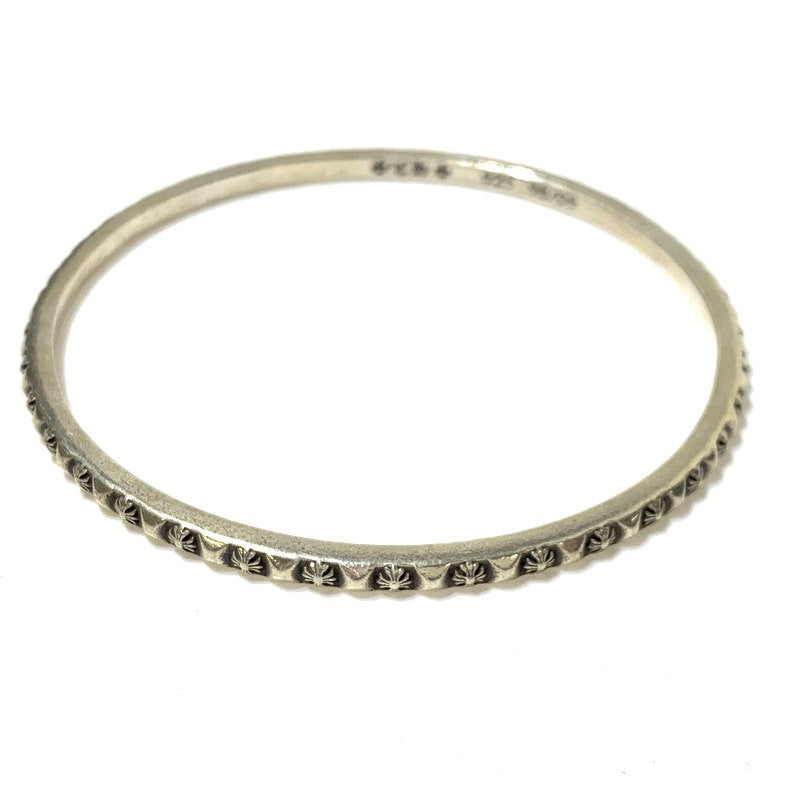 【中古品】【メンズ】 CHROME HEARTS クロムハーツ BNGL TFP トゥルー ファッキン パンク ブレスレット アクセサリー バングル 925 190-261027-ko-01-teih カラー：シルバー 万代Net店
