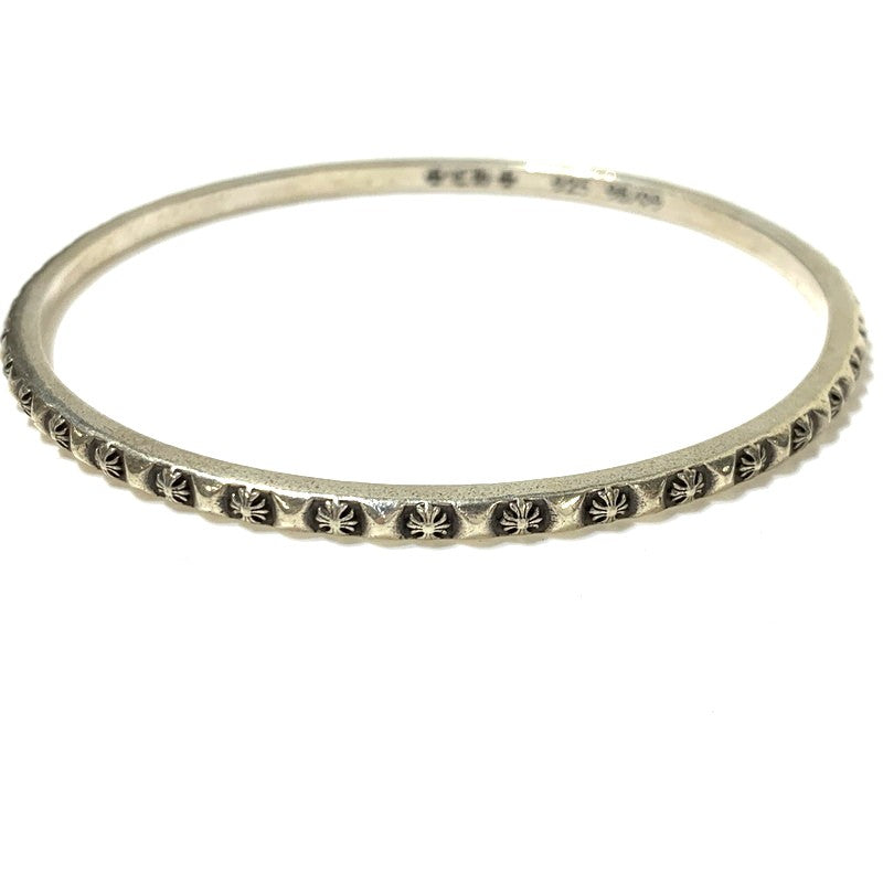 【中古品】【メンズ】 CHROME HEARTS クロムハーツ BNGL TFP トゥルー ファッキン パンク ブレスレット アクセサリー バングル 925 190-261027-ko-01-teih カラー：シルバー 万代Net店