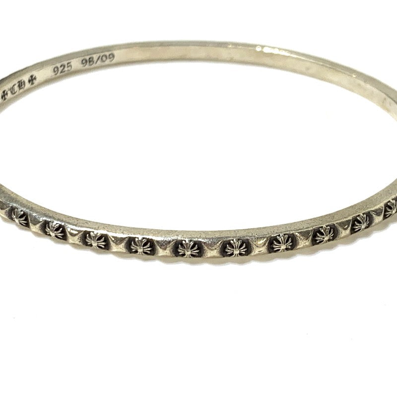 【中古品】【メンズ】 CHROME HEARTS クロムハーツ BNGL TFP トゥルー ファッキン パンク ブレスレット アクセサリー バングル 925 190-261027-ko-01-teih カラー：シルバー 万代Net店