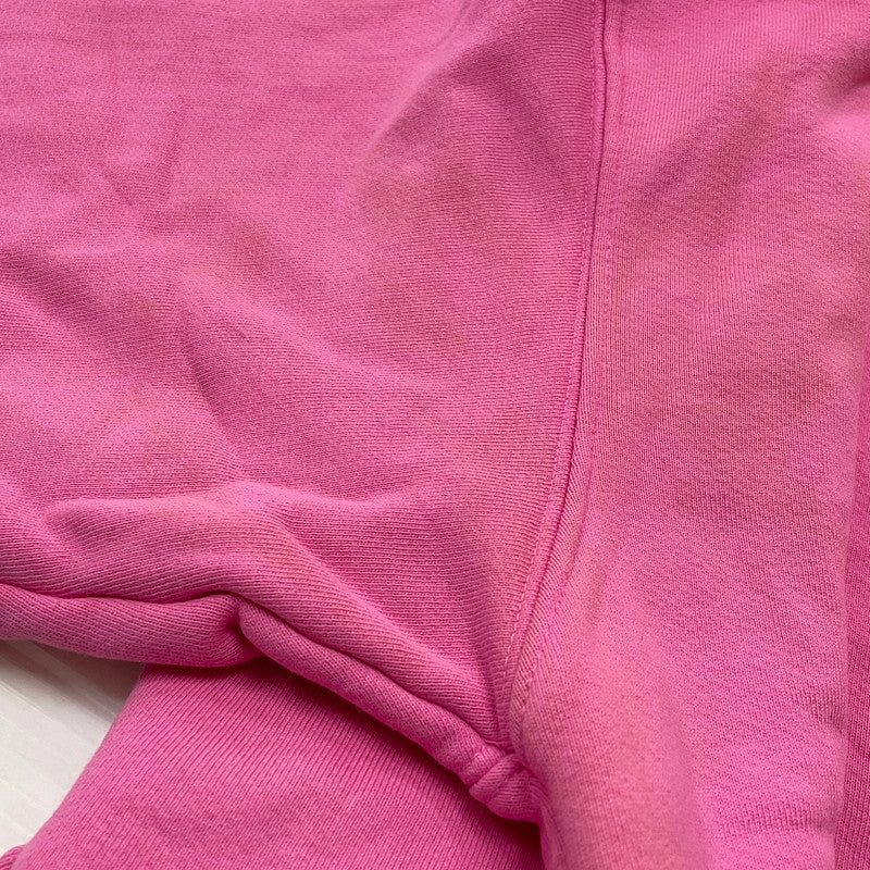 【現状渡し品】【メンズ】 AKIMBO CLUB アキンボ クラブ BOX SIRUETTO HOODIE ボックス シルエット フーディ トップス プルオーバーパーカー 142-260719-sa-03-tei サイズ：XL カラー：ピンク 万代Net店