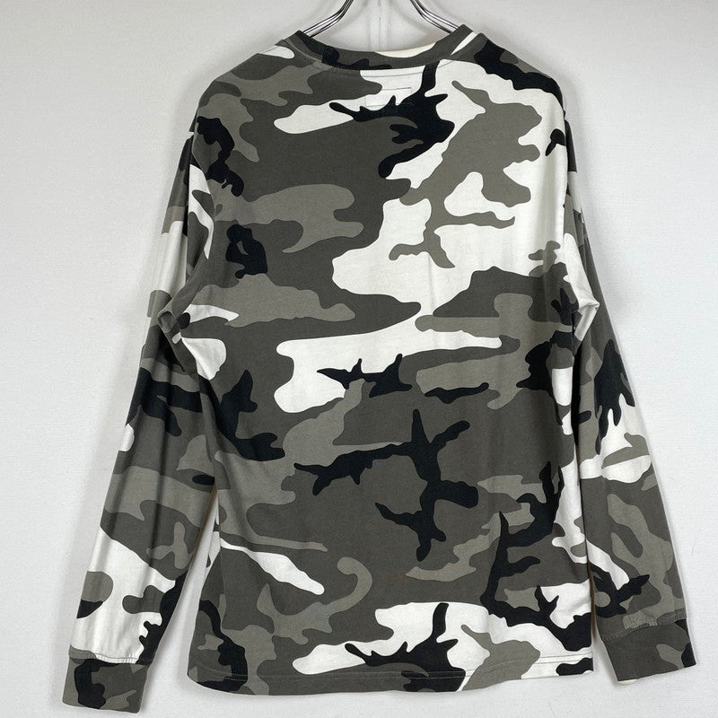 【現状渡し品】【メンズ】 SUPREME シュプリーム 25SS SMALL BOX L/S TEE ”SNOW CAMO” 2025年春夏 スモール ボックス ロングスリーブ Tシャツ 長袖 トップス 149-260719-sa-09-tei サイズ：S カラー：総柄 万代Net店