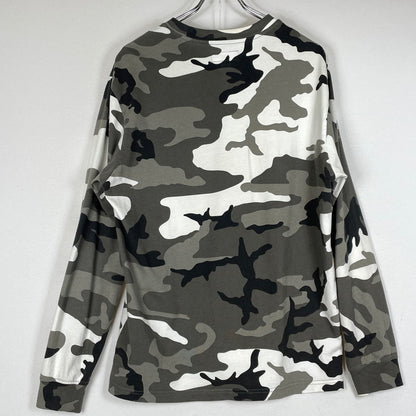 【現状渡し品】【メンズ】 SUPREME シュプリーム 25SS SMALL BOX L/S TEE ”SNOW CAMO” 2025年春夏 スモール ボックス ロングスリーブ Tシャツ 長袖 トップス 149-260719-sa-09-tei サイズ：S カラー：総柄 万代Net店