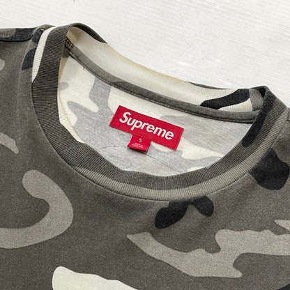 【現状渡し品】【メンズ】 SUPREME シュプリーム 25SS SMALL BOX L/S TEE ”SNOW CAMO” 2025年春夏 スモール ボックス ロングスリーブ Tシャツ 長袖 トップス 149-260719-sa-09-tei サイズ：S カラー：総柄 万代Net店