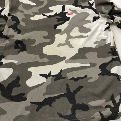 【現状渡し品】【メンズ】 SUPREME シュプリーム 25SS SMALL BOX L/S TEE ”SNOW CAMO” 2025年春夏 スモール ボックス ロングスリーブ Tシャツ 長袖 トップス 149-260719-sa-09-tei サイズ：S カラー：総柄 万代Net店