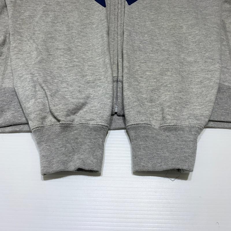 【中古品】【メンズ】 HYSTERIC GLAMOUR ヒステリックグラマー HYS FLARE LOGO HOODIE 02261CF01 フレア ロゴ フーディ トップス フルジップパーカー 140-260720-ko-18-tei サイズ：L カラー：グレー 万代Net店