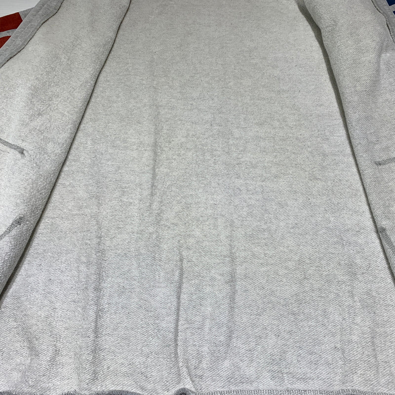 【中古品】【メンズ】 HYSTERIC GLAMOUR ヒステリックグラマー HYS FLARE LOGO HOODIE 02261CF01 フレア ロゴ フーディ トップス フルジップパーカー 140-260720-ko-18-tei サイズ：L カラー：グレー 万代Net店