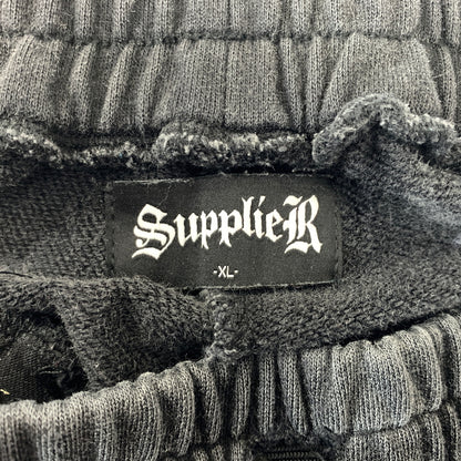 【現状渡し品】【メンズ】 SUPPLIER サプライヤー TRIBAL SIDELINE SWEAT PANT トライバル サイドライン スウェット パンツ ボトムス 153-260720-ko-31-tei サイズ：XL カラー：ブラック 万代Net店