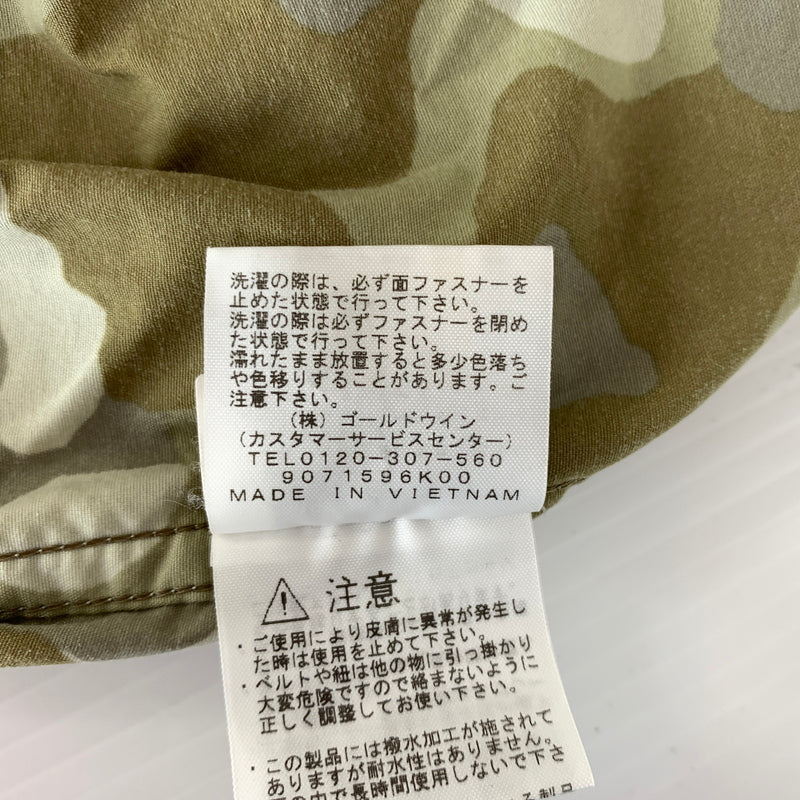 【中古品】【メンズ】 THE NORTH FACE ザ・ノースフェイス NOVELTY COMPACT JACKET NP71535 ノベルティ コンパクト ジャケット ライトアウター ナイロンジャケット 144-260720-ko-21-tei サイズ：M カラー：カモ 万代Net店