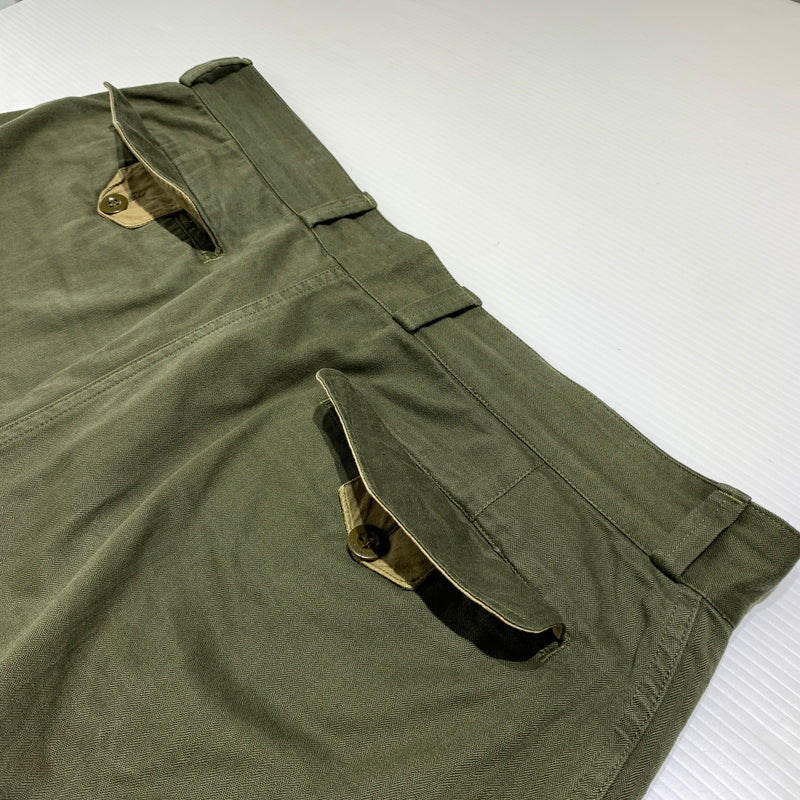 【中古品】【メンズ】 FRENCH MILITARY フレンチミリタリー M-47 CARGO PANT カーゴパンツ ボトムス ミリタリーパンツ 後期型 156-260720-ko-29-tei サイズ：25 カラー：カーキ 万代Net店